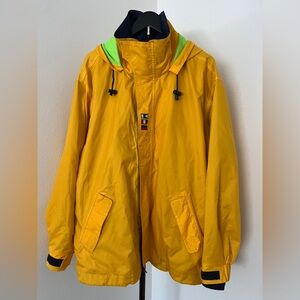 Against the Elements Waterproof Rain Jacket | Inshore Sailing Coat | Size M